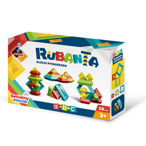 Askato Rubanta klocki Pitagorasa 15 elem.