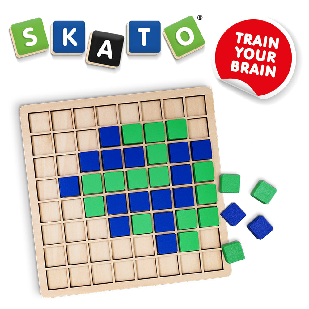 Askato Drewniana gra SKATO LOGIC GAME - obrazek 2