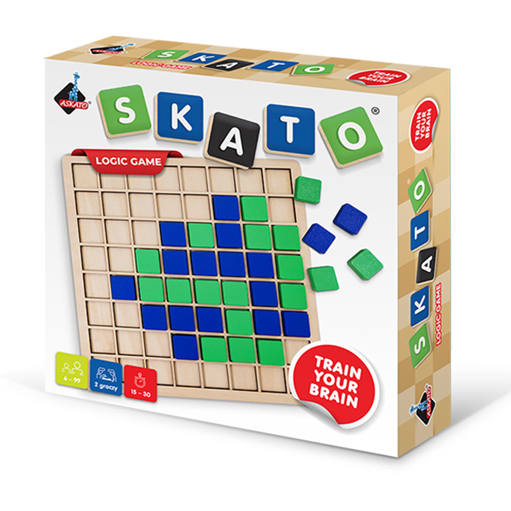 Askato Drewniana gra SKATO LOGIC GAME - obrazek 3