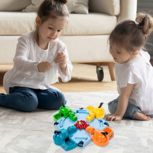 MalPlay GRA ZRĘCZNOŚCIOWA DLA 4 OSÓB GŁODNE HIPCIE HIPOPOTAM DLA DZIECI RODZINNA - obrazek 13