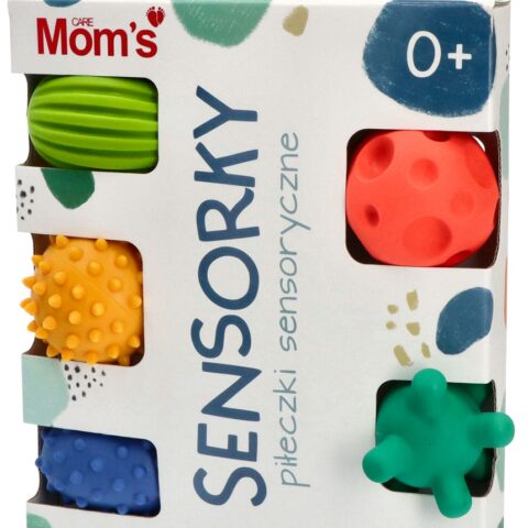 Mom's Care - Sensorky pastelowe piłeczki sensoryczne 5 szt.