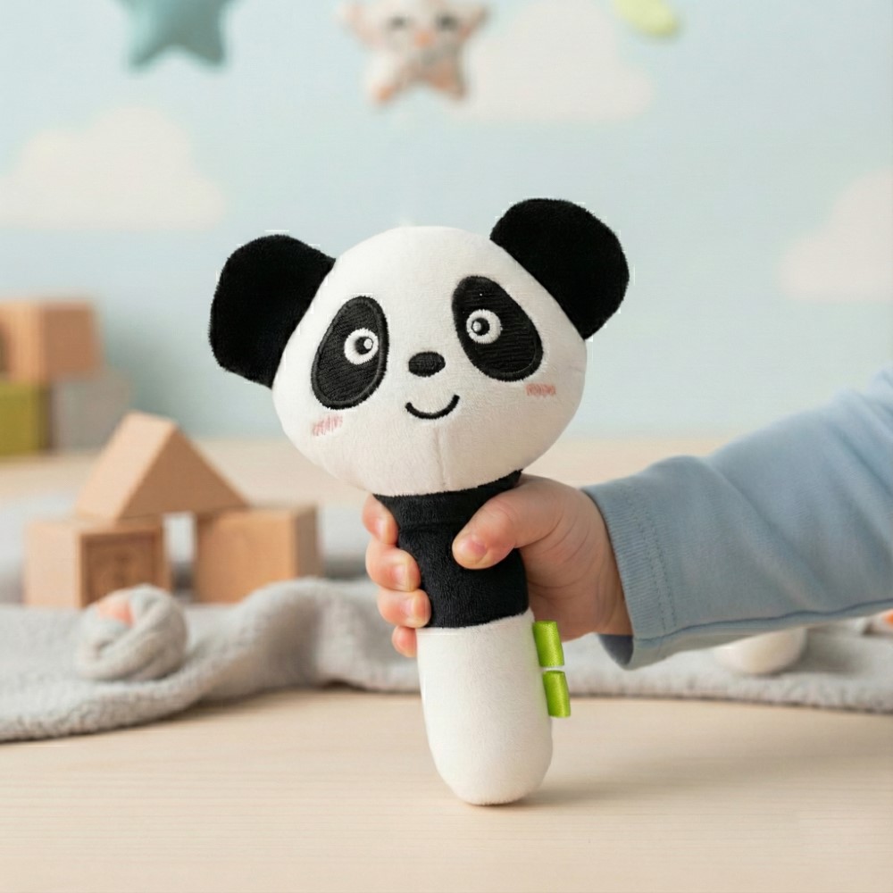 ZABAWKA PISZCZEK PANDA BOCIOLAND - obrazek 3
