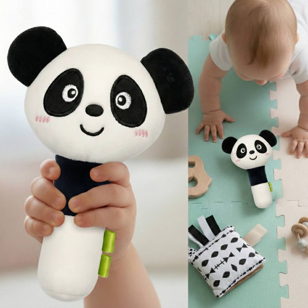 ZABAWKA PISZCZEK PANDA BOCIOLAND - obrazek 7