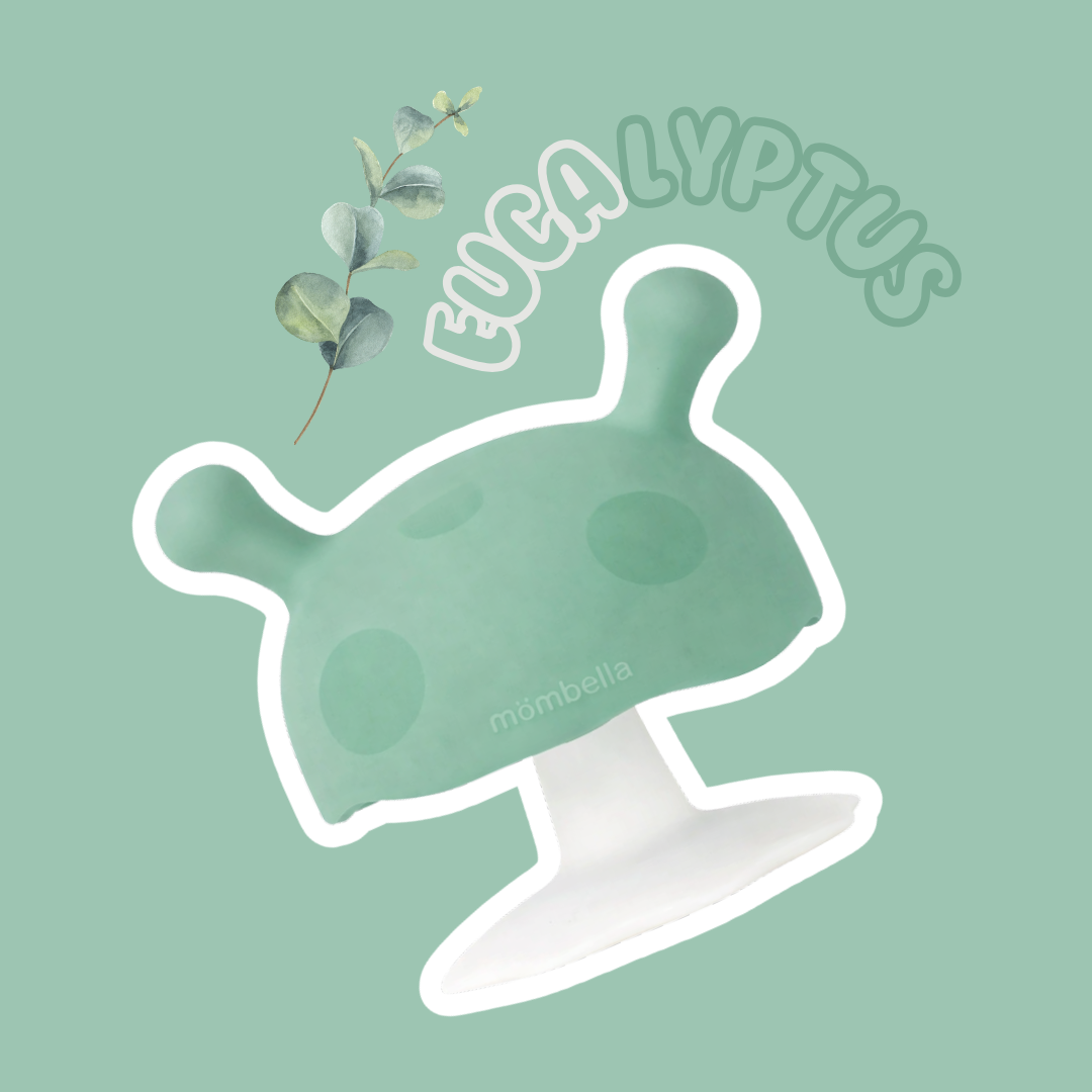 Mombella Gryzak Uspokajający Dla Dzieci Grzybek Eucalyptus - obrazek 2