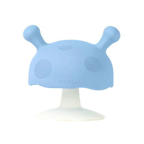 Mombella Gryzak Uspakajający Dla Dzieci Grzybek Light Blue