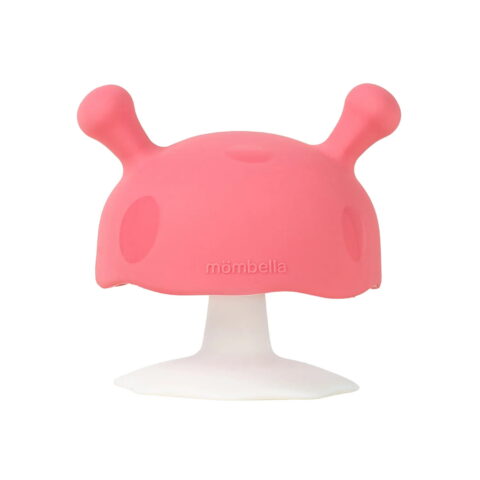 Mombella Uspokajający Gryzak Dla Dzieci Grzybek Pink