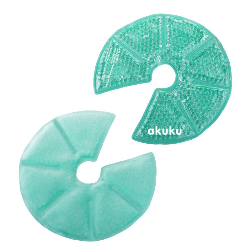 Kompresy żelowe na piersi Akuku - obrazek 3