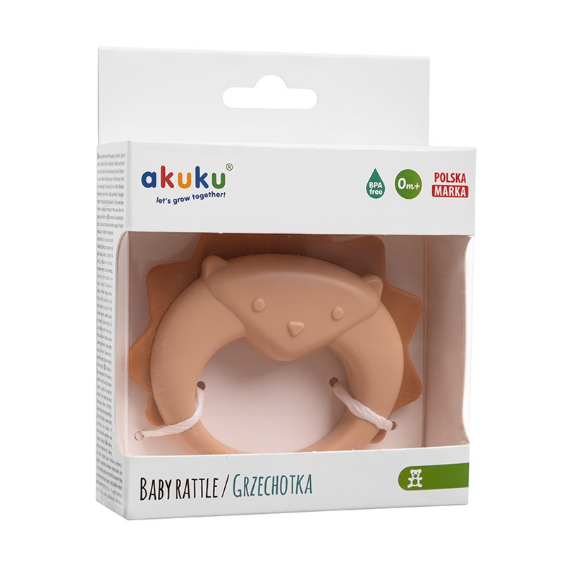Grzechotka Jeżyk Akuku - obrazek 3