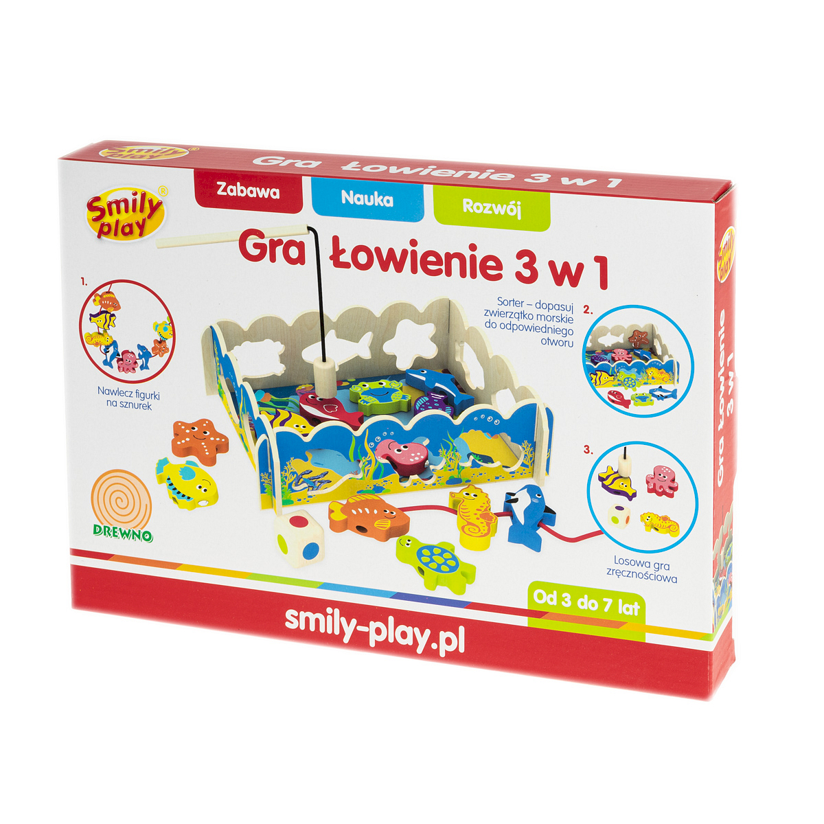 GRA ŁOWIENIE 3W1 Smily Play - obrazek 4