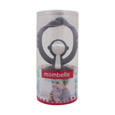 Mombella Gryzak Zabawka Małpka Grey