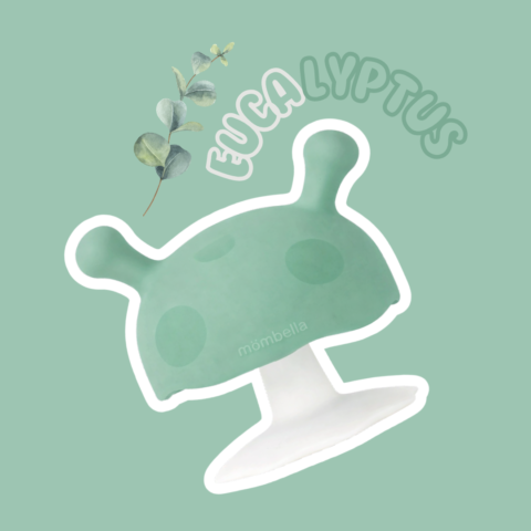 Mombella Gryzak Uspokajający Dla Dzieci Grzybek Eucalyptus