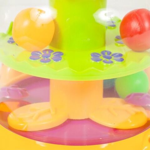 MalPlay BĄCZEK SPINNER DLA DZIECI ŻYRAFKA Z KULECZKAMI ZABAWKA WIRUJĄCA DLA DZIECI