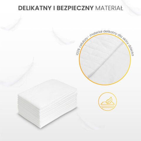 Jednorazowy podkład higieniczny Premium 60x60 10 szt.