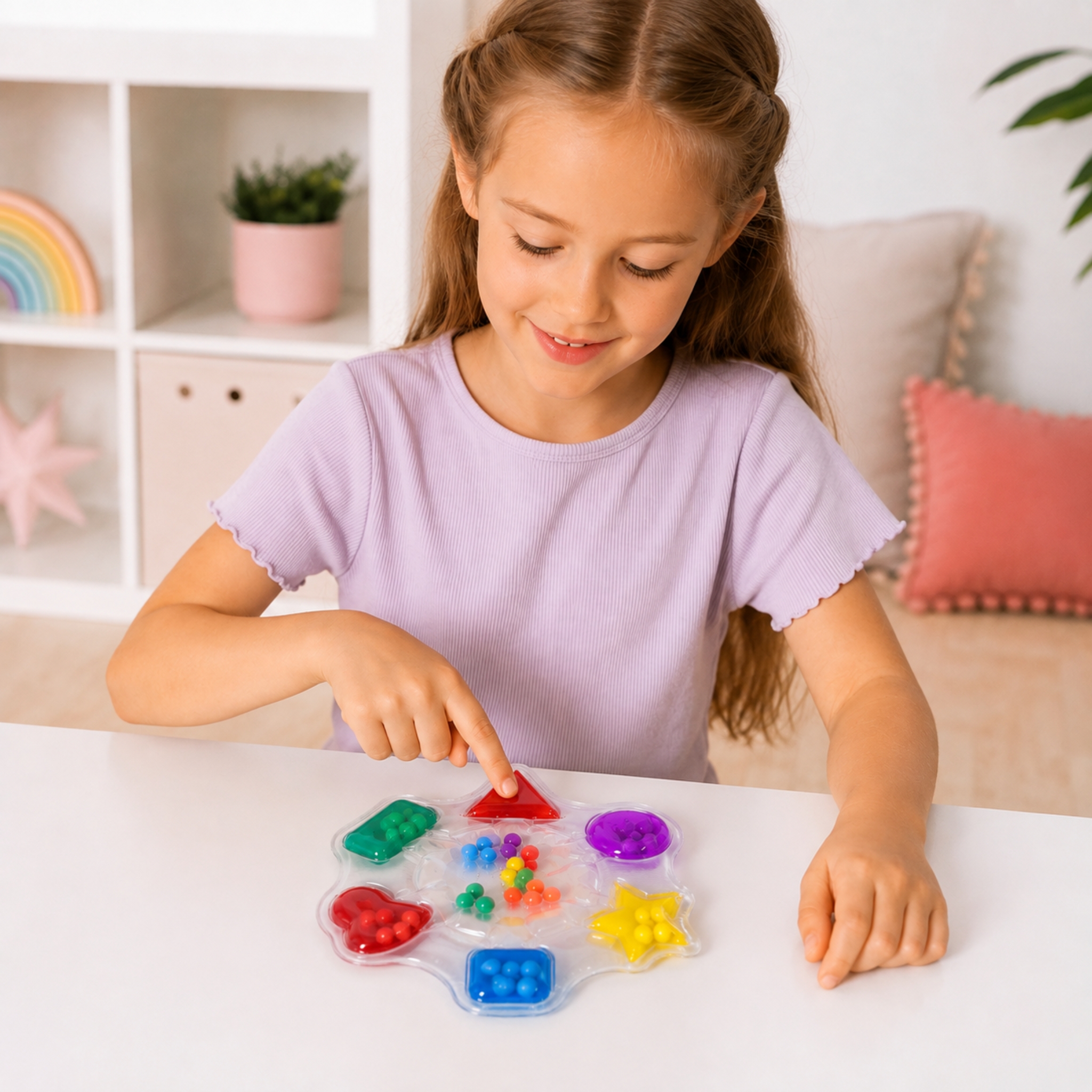 Gniotek sensoryczny squishy sorter