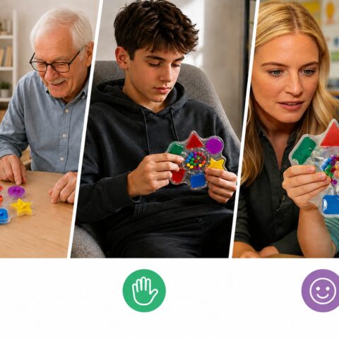 Gniotek sensoryczny squishy sorter