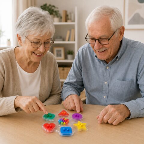 Gniotek sensoryczny squishy sorter