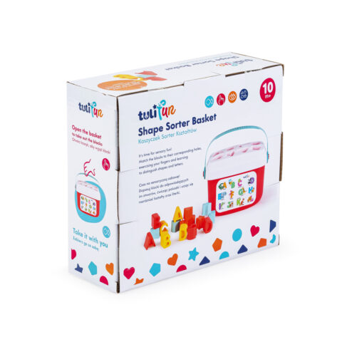 TuliFun Koszyczek Sorter Kształtów