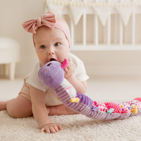 Jolly Baby Gąsienica Zosia z miarką