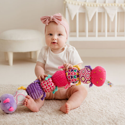 Jolly Baby Gąsienica Zosia z miarką