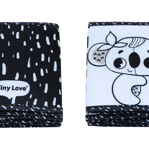 Tiny Love - Książeczka interaktywna Decor czarno biała