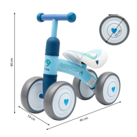 Jeździk Baby Mix Baby Bike Fruit green