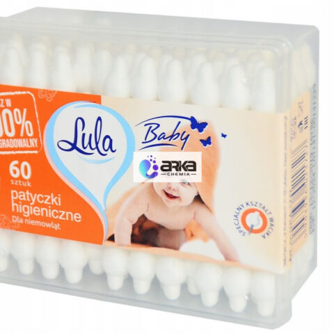 Lula Baby Bezpieczne Patyczki kosmetyczne niemowlę