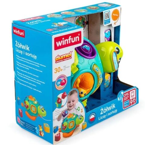 Winfun Żółwik Liczę i sortuję Zabawka edukacyjna Sorter dzieci 12m+ En/Pl