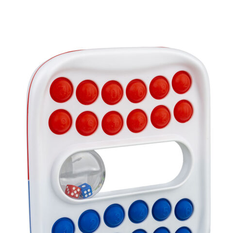 Dumel Discovery Matematyczny Pop It DD30881 – gra czerwono-niebieska 4+