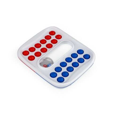 Dumel Discovery Matematyczny Pop It DD30881 – gra czerwono-niebieska 4+