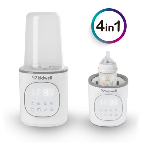 Kidwell Gala White – podgrzewacz do butelek i sterylizator parowy 4w1