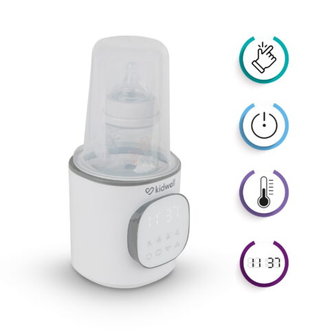 Kidwell Gala White – podgrzewacz do butelek i sterylizator parowy 4w1