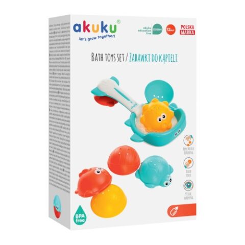 Sitko / Kosz z zabawkami kąpielowymi A0456 22