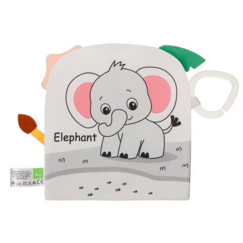 Akuku Książeczka sensoryczna Zoo