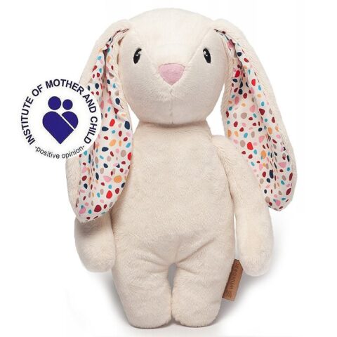 Whisbear Szumiący Królik Śpioszek szumi Felcia maskotka szumiąca króliczek