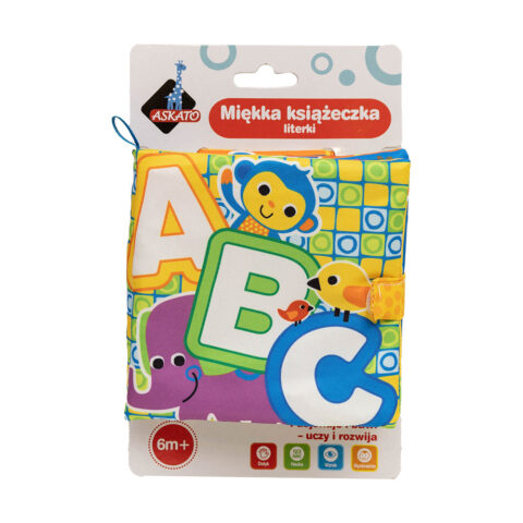 Askato Miękka książeczka - literki i cyferki