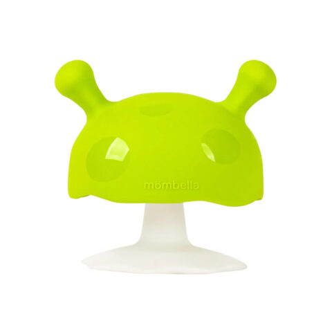 Gryzak silikonowy grzybek Green Mombella 001.jpg